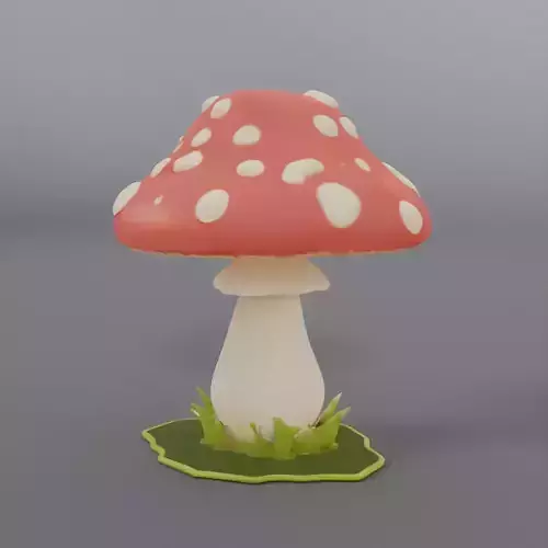 mushroom statue for garden