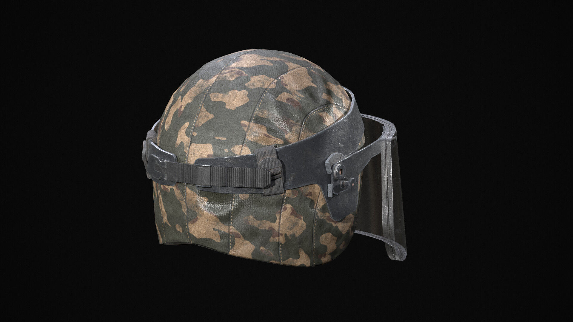 Helmet Kiver-M LP - PBR 3D model Game Ready Low-poly 3D model_3