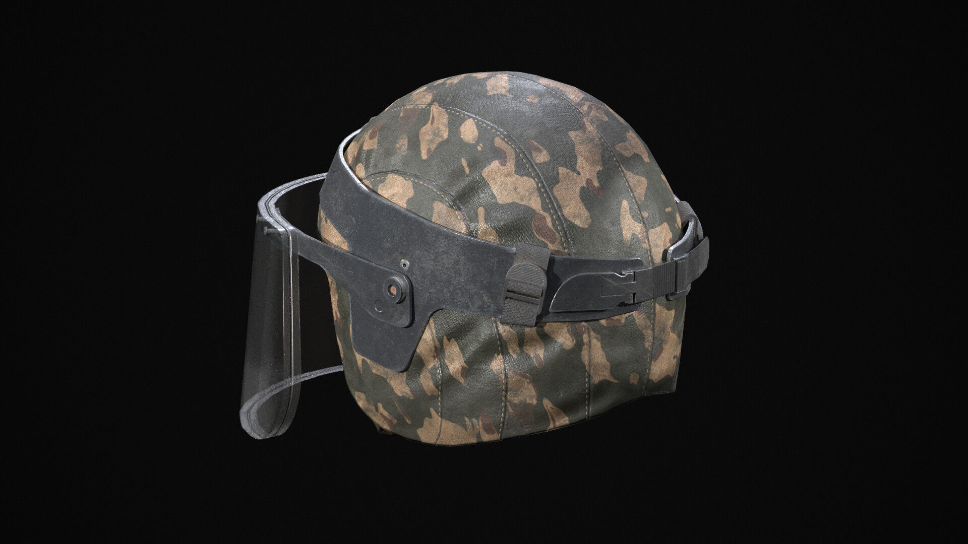 Helmet Kiver-M LP - PBR 3D model Game Ready Low-poly 3D model_8