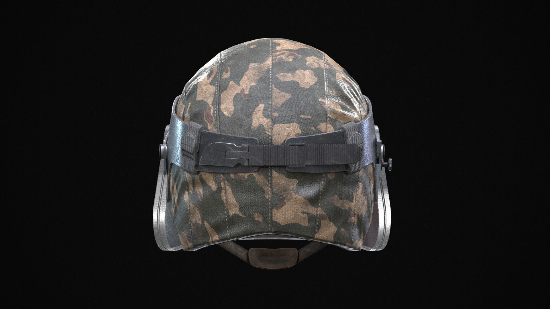 Helmet Kiver-M LP - PBR 3D model Game Ready Low-poly 3D model_6