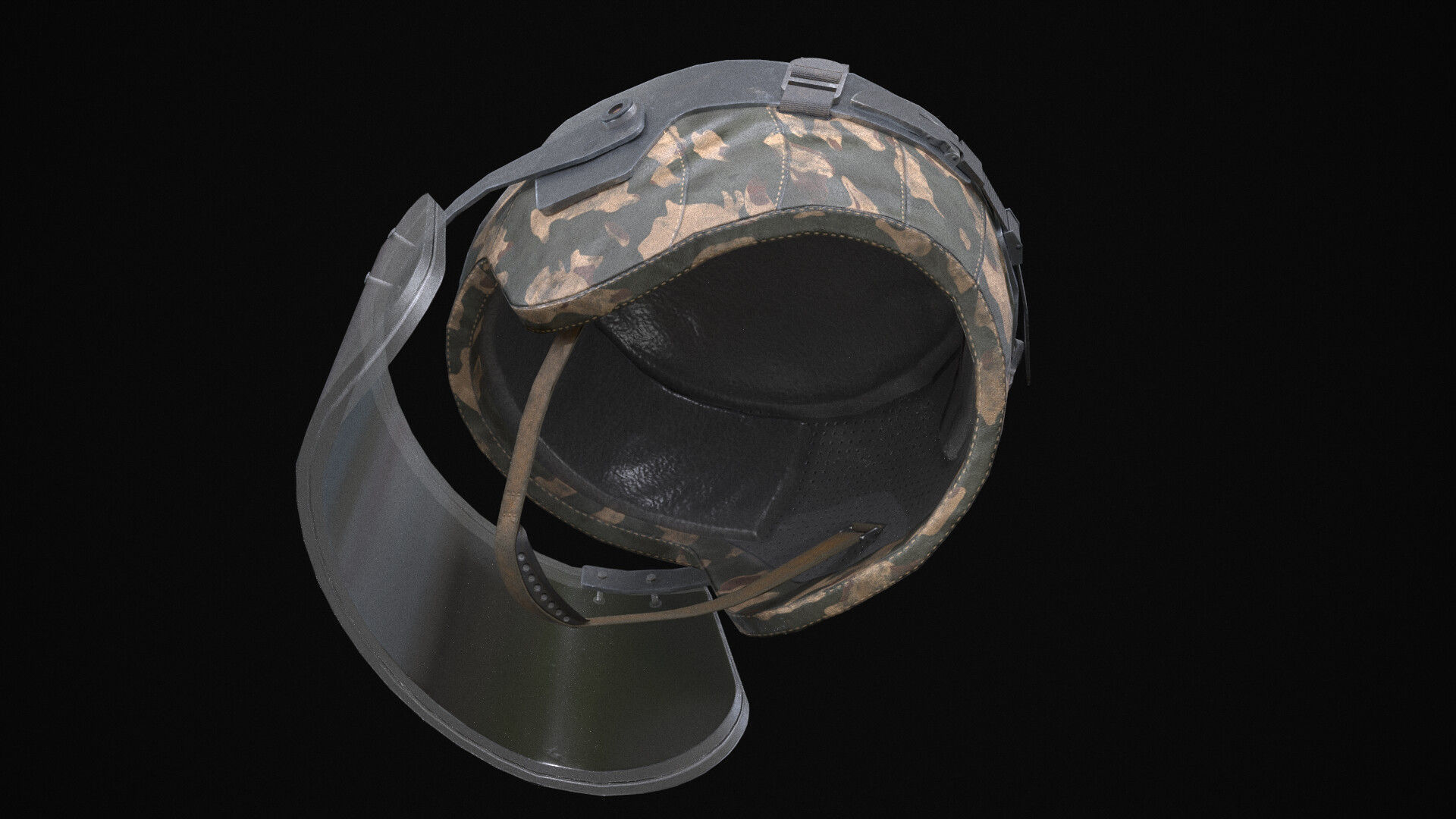 Helmet Kiver-M LP - PBR 3D model Game Ready Low-poly 3D model_7