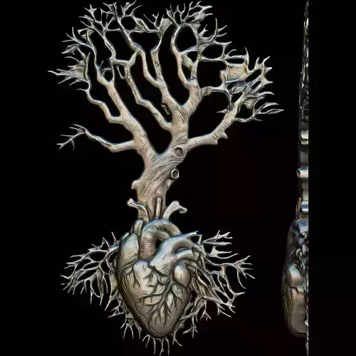 Tree of Life STL file for 3d printing or CNC 3D print model