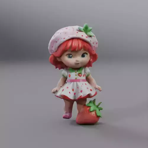 strawberry girl