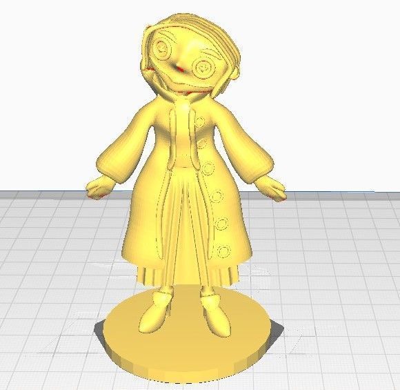 Coraline - coraline doll 3D print model_4