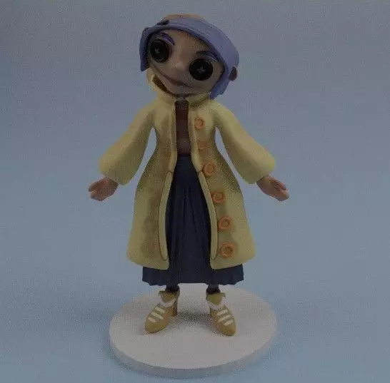 Coraline - coraline doll 3D print model_0