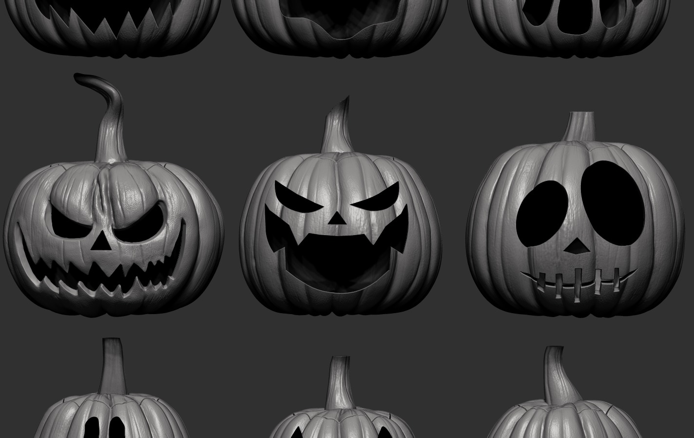 Pumpkin Collection 3D print model_13
