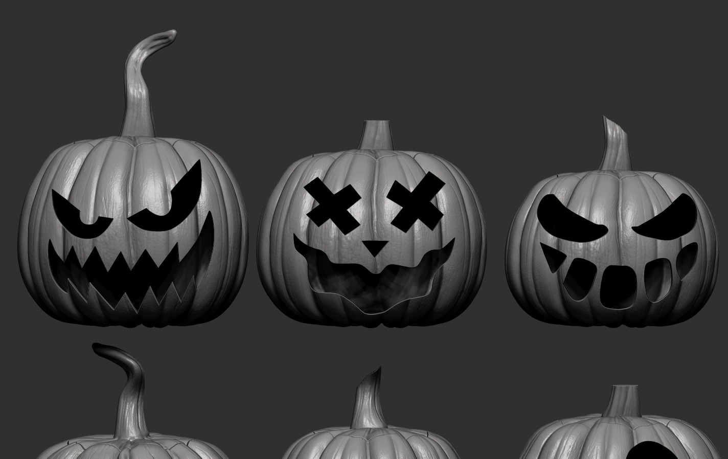 Pumpkin Collection 3D print model_12