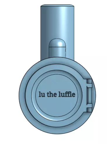 reverse flue boiler 3D print model