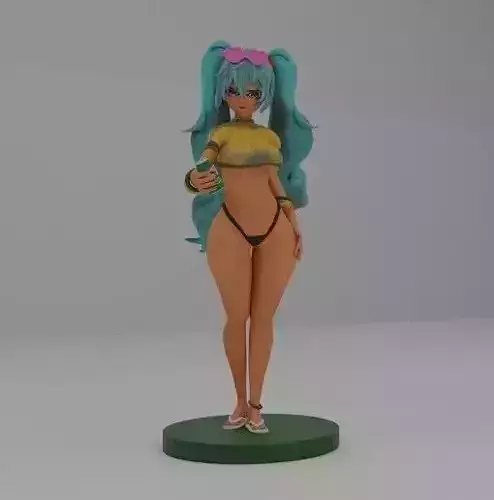 Hatsune Miku - Brazilian Version figure model 3
