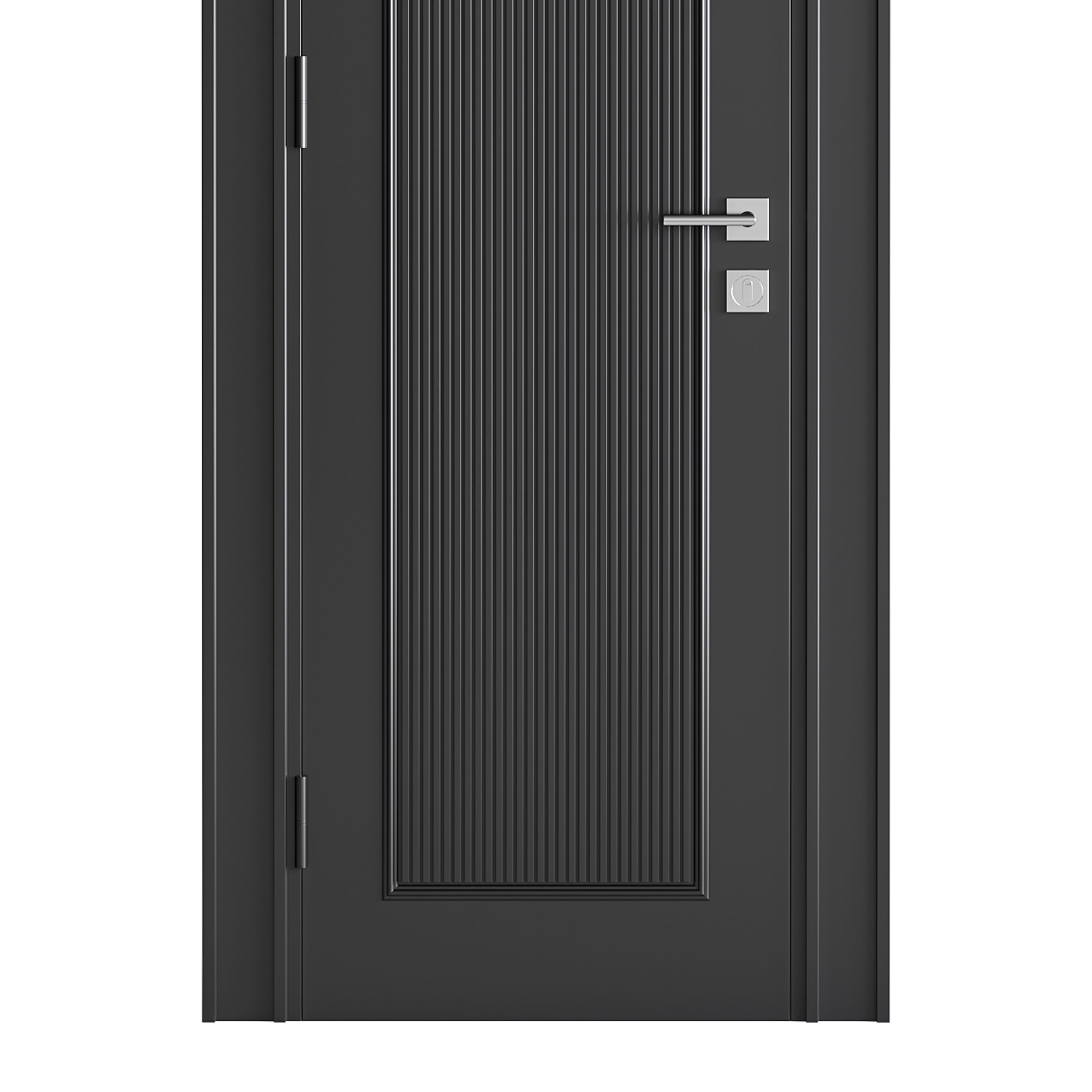 Modern entrance door 13 3D model_11