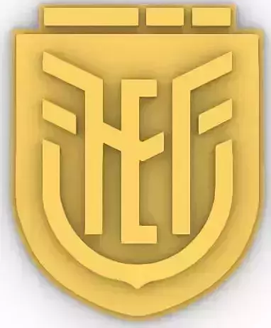 Escudo Federacion Ecuatoriana de Futbol 3D print model
