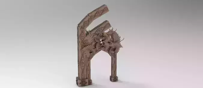 Steampunk Angel arch 2 