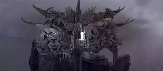 Steampunk Angel arch Grand City Gate 3 