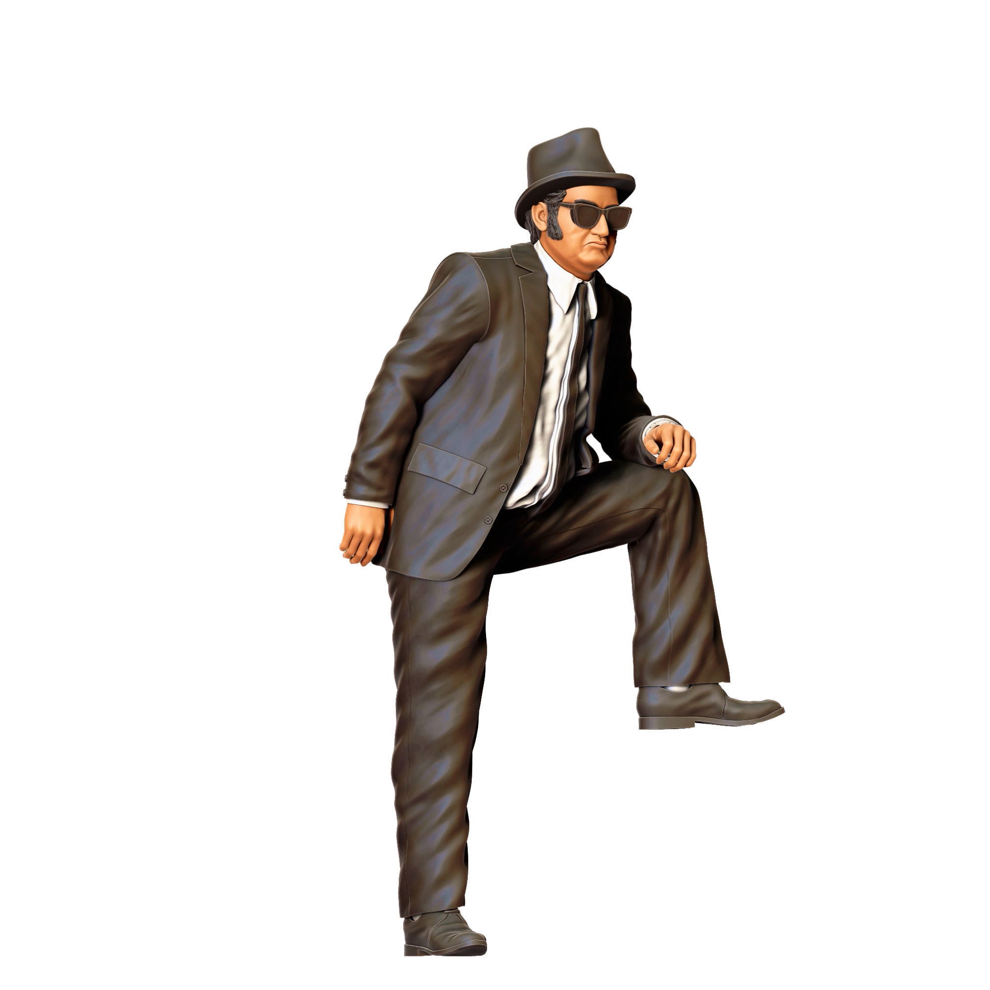 N1 The Blues Brothers Jake Blues 3D print model_2