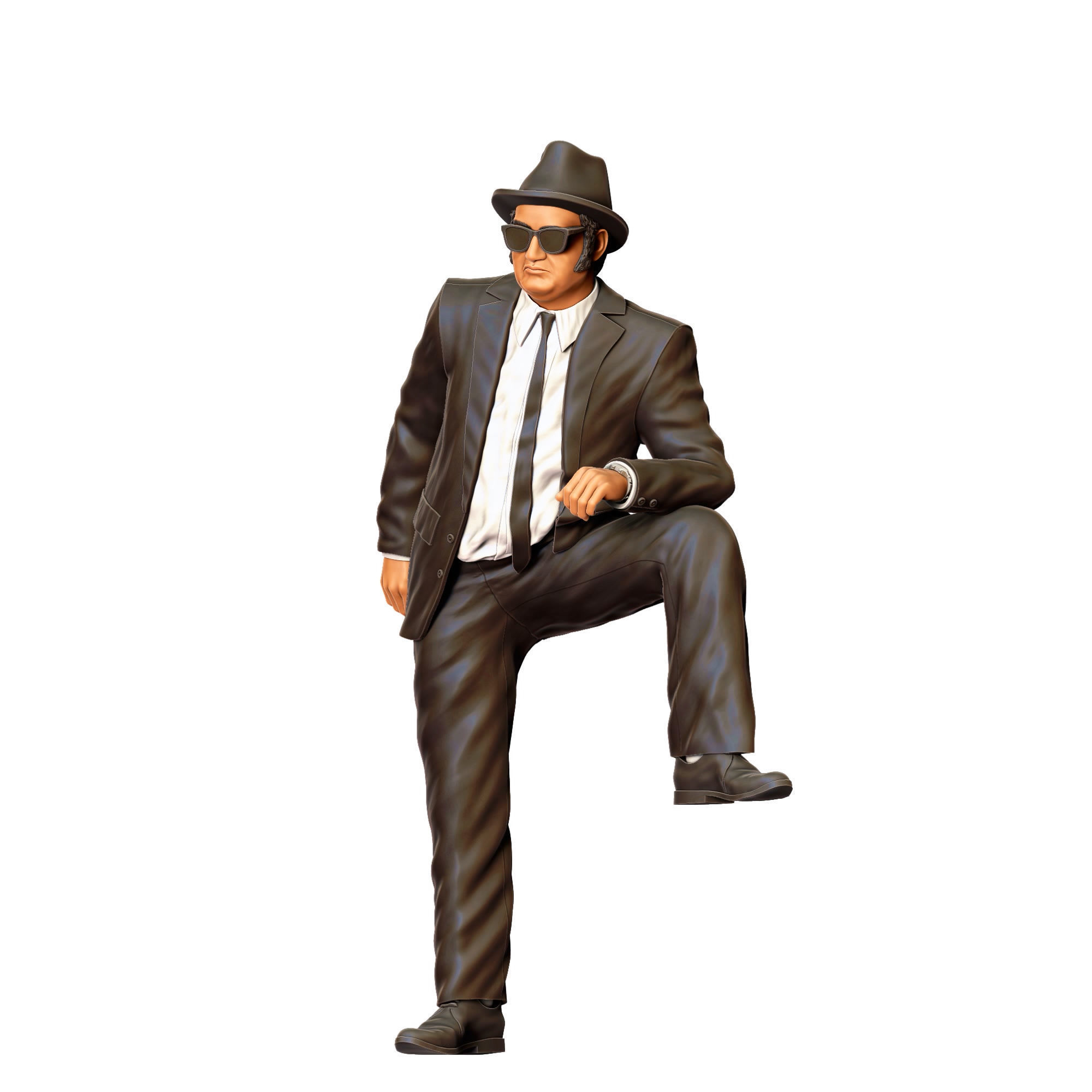 N1 The Blues Brothers Jake Blues 3D print model_22