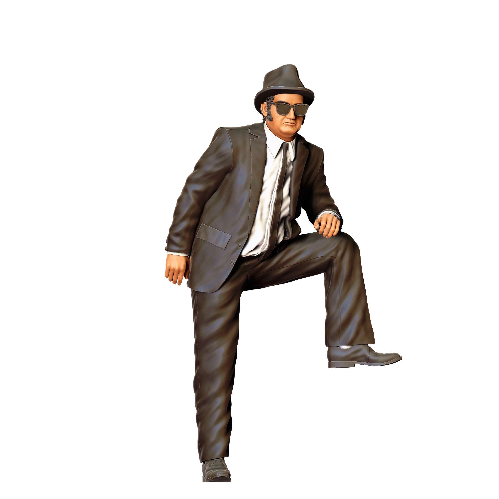N1 The Blues Brothers Jake Blues 3D print model_1