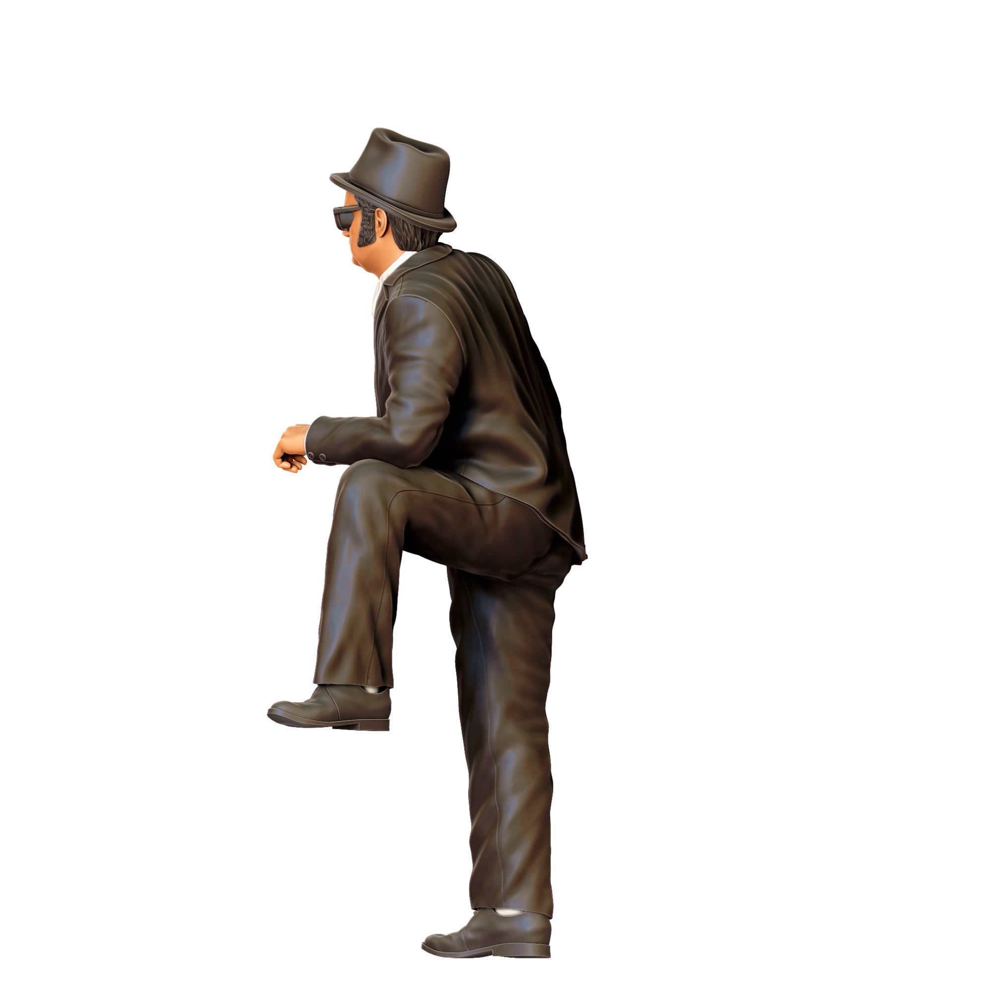 N1 The Blues Brothers Jake Blues 3D print model_16