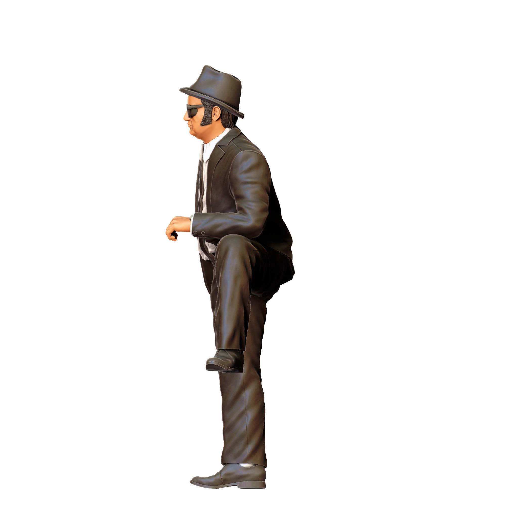 N1 The Blues Brothers Jake Blues 3D print model_18