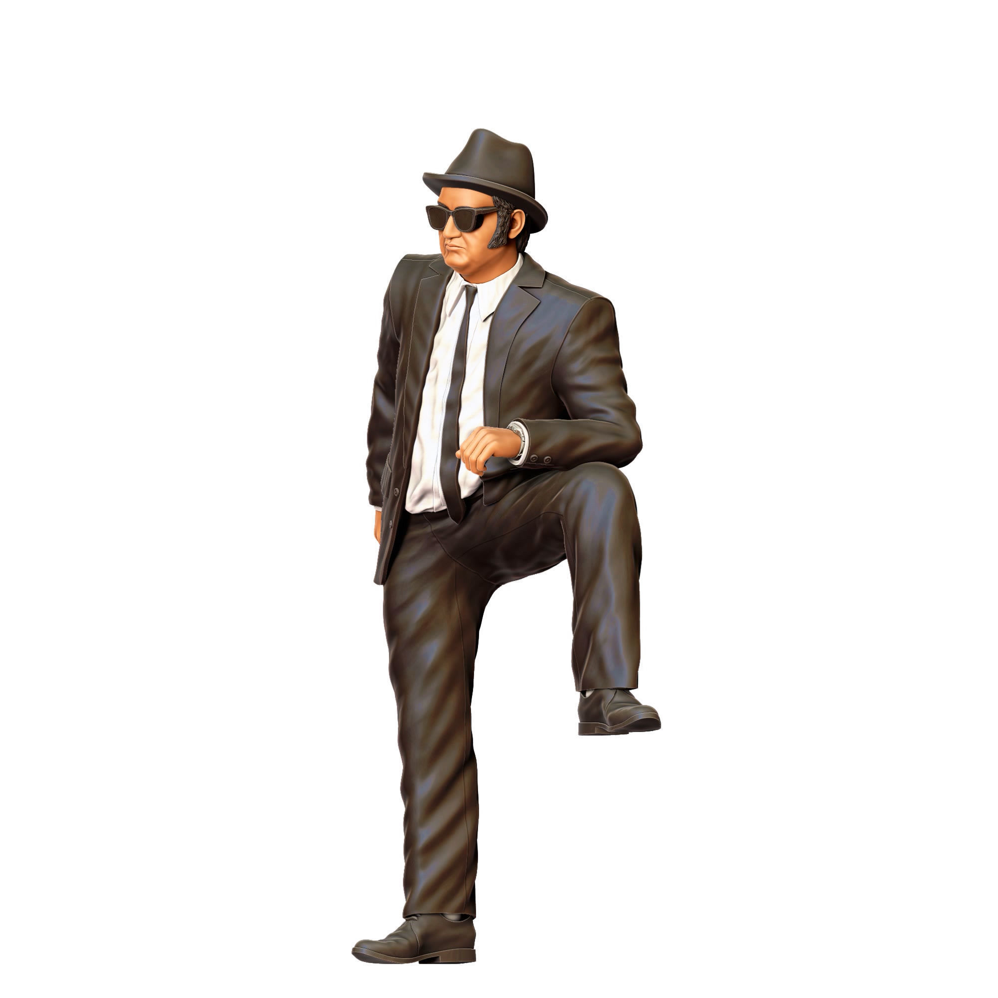 N1 The Blues Brothers Jake Blues 3D print model_21