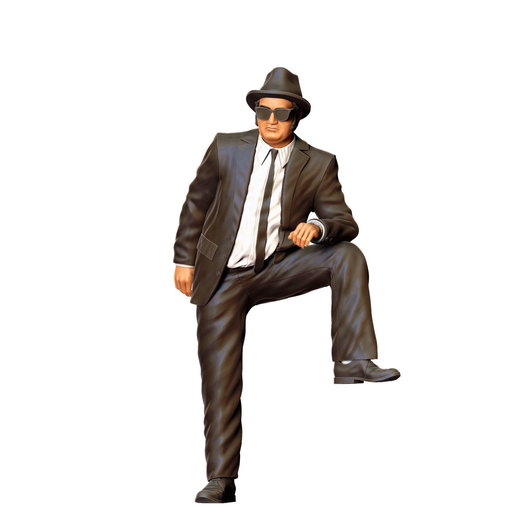 N1 The Blues Brothers Jake Blues 3D print model_23