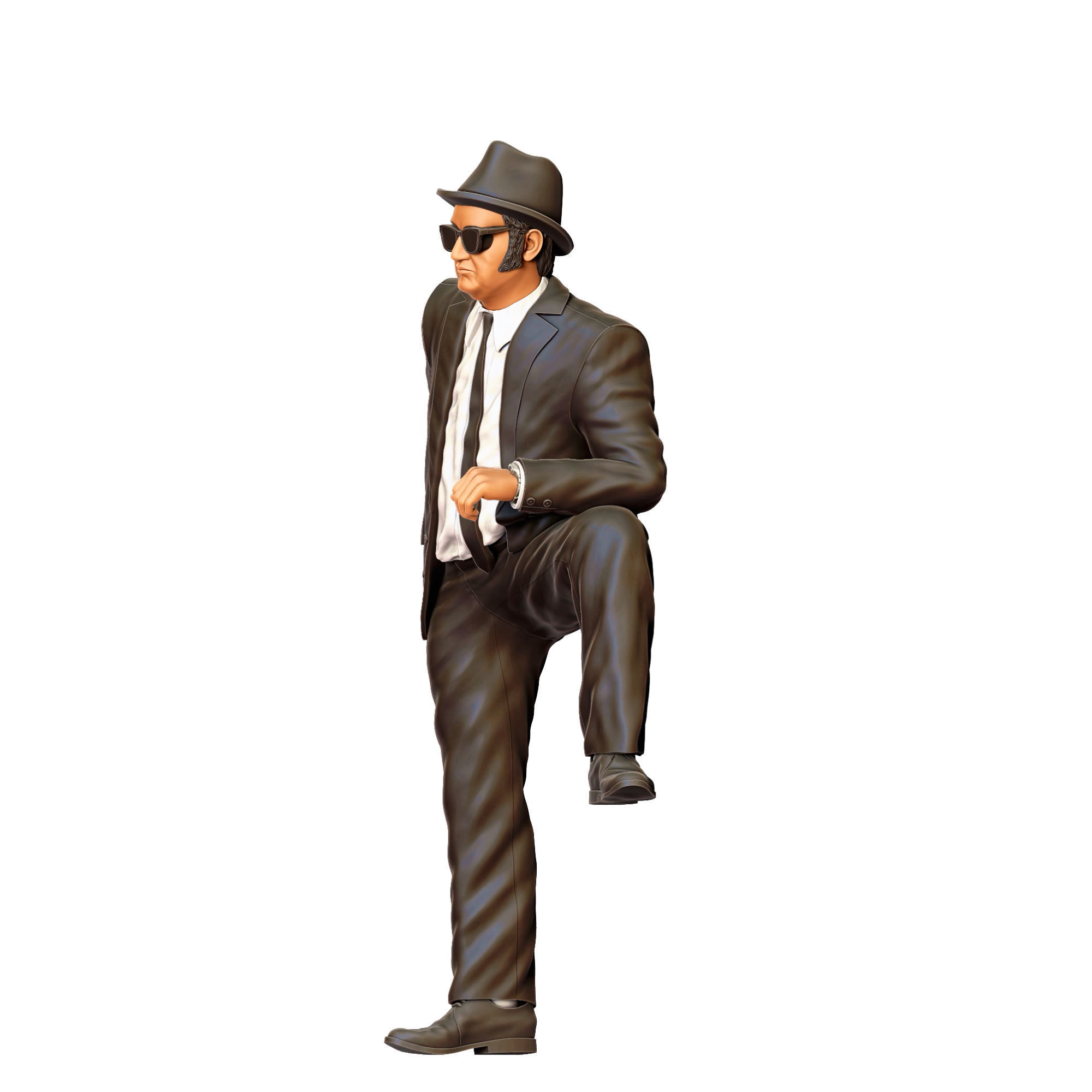 N1 The Blues Brothers Jake Blues 3D print model_20