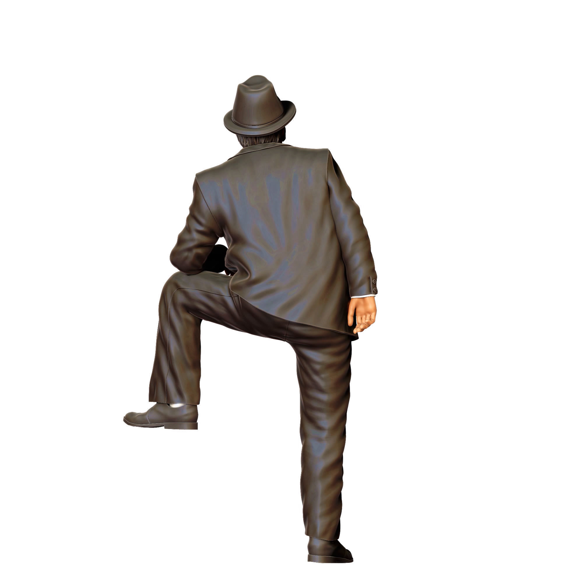 N1 The Blues Brothers Jake Blues 3D print model_11
