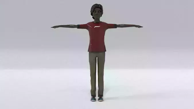 laos Toon Male Teen 2