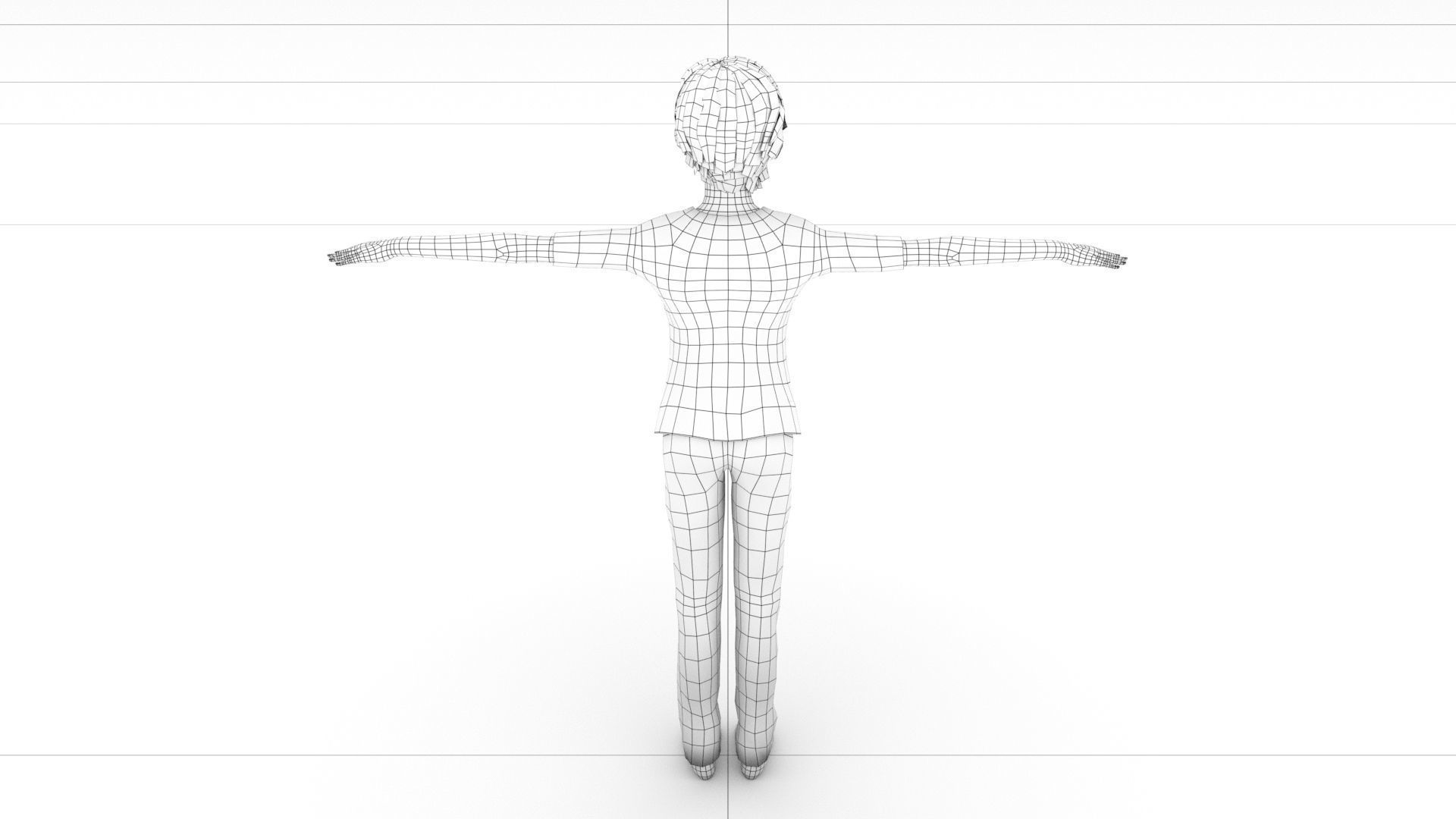 laos Toon Male Teen 2 Low-poly 3D model_8