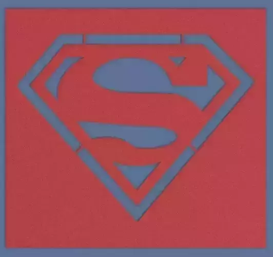 stencil superman