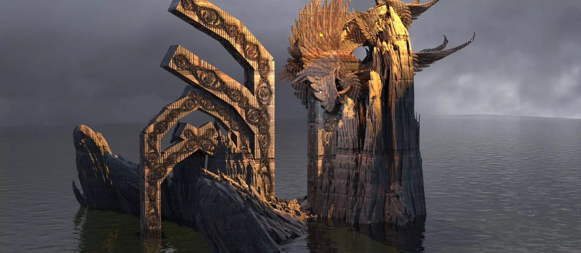 Gabriel Rock 3D model_0