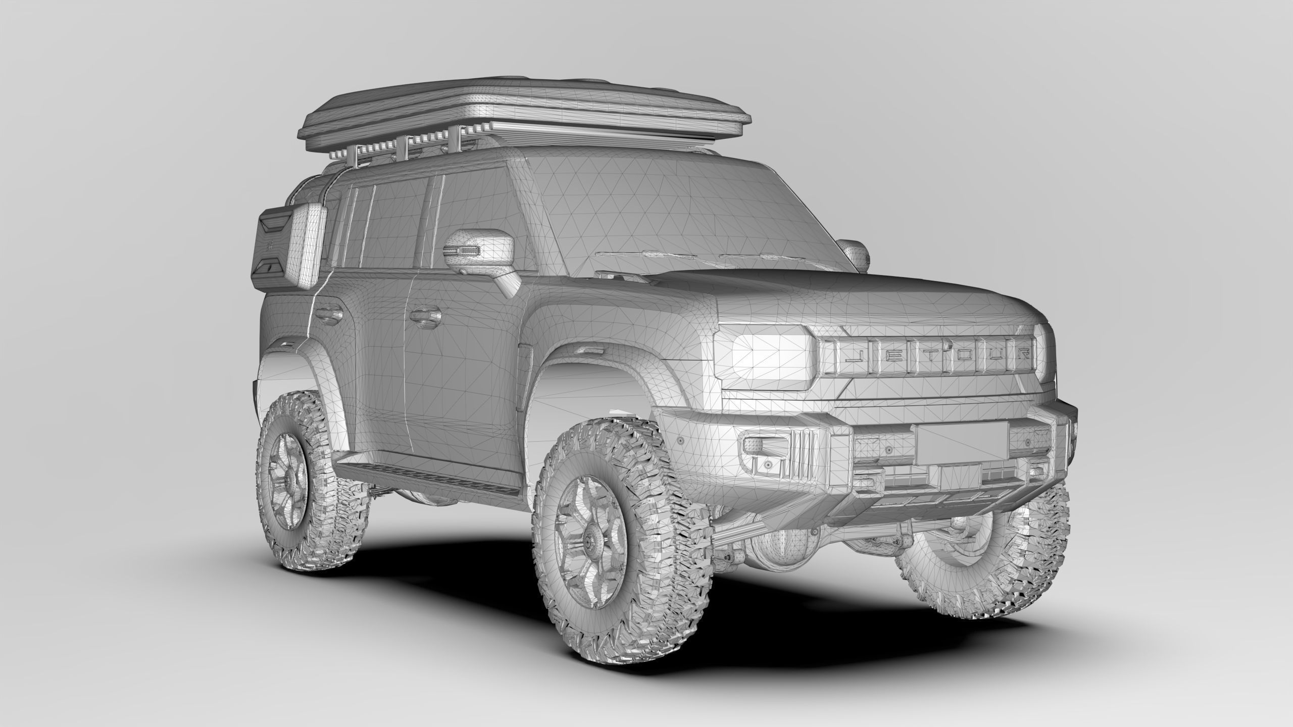 Chery Jetour 2024 3D model_12