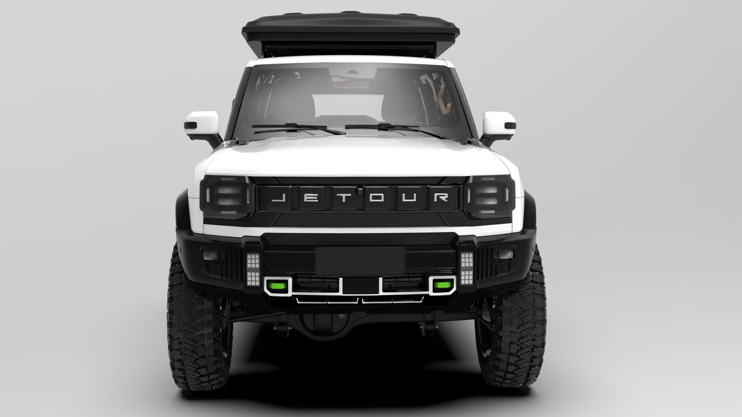 Chery Jetour 2024 3D model_4