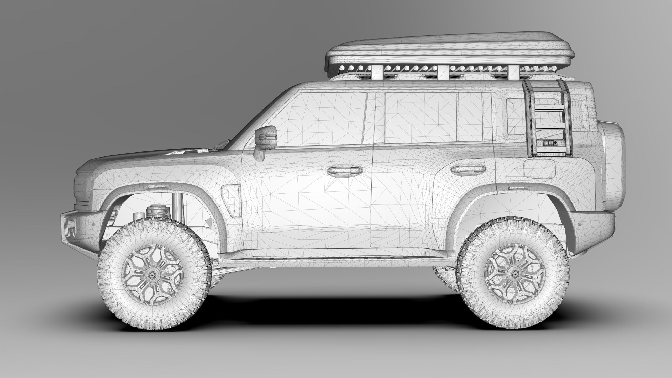 Chery Jetour 2024 3D model_10
