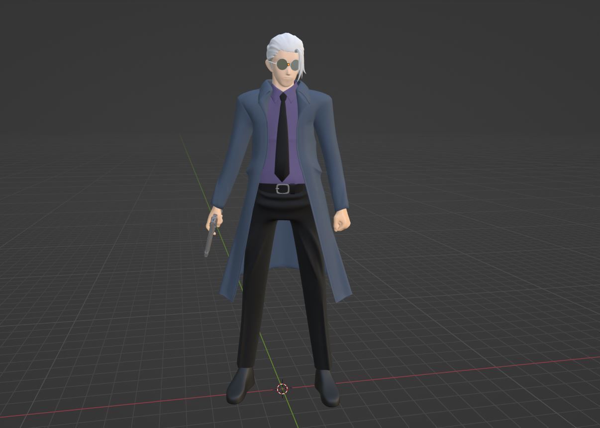 Taro Sakamoto - Sakamoto Days 3D model_4