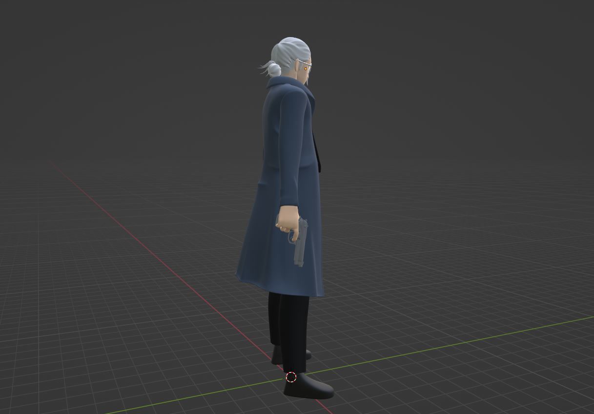 Taro Sakamoto - Sakamoto Days 3D model_7