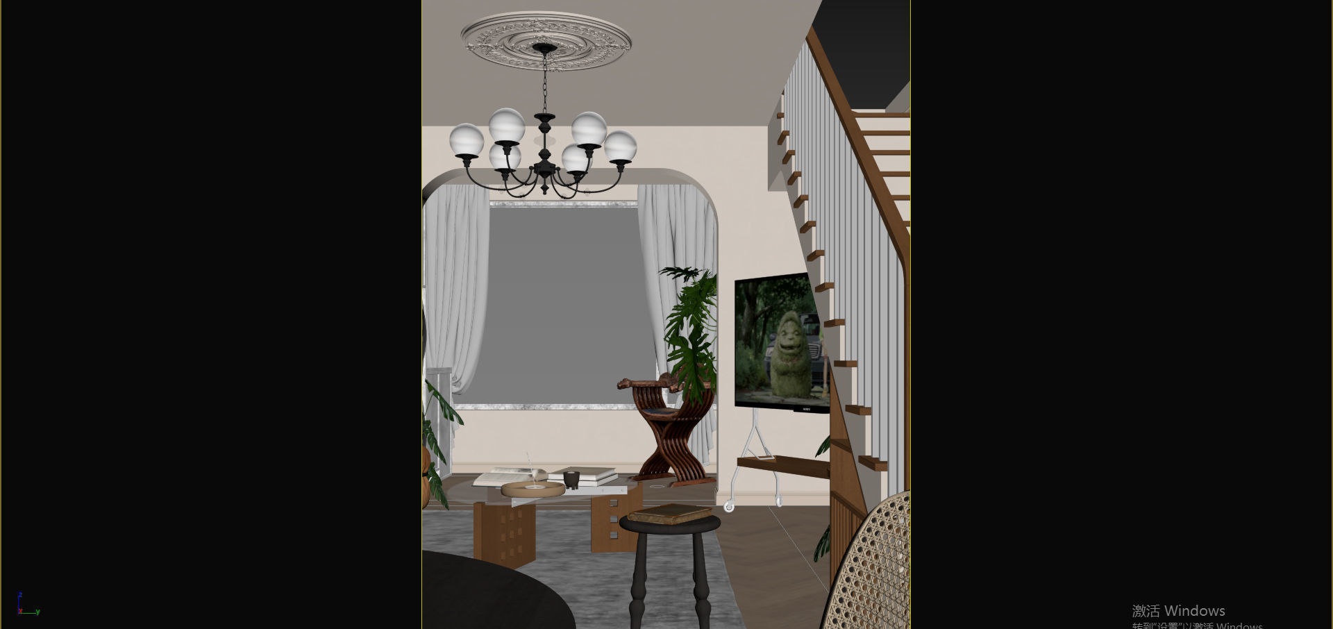 Models Home CR 3D model_10