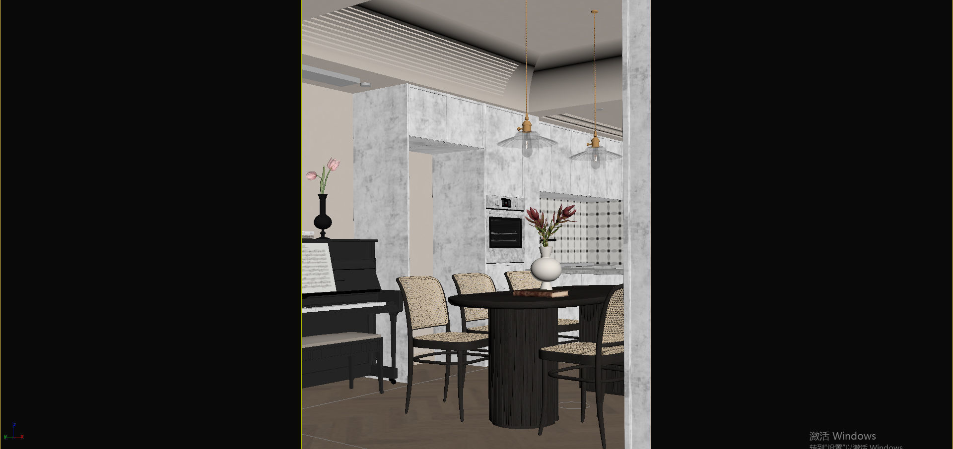 Models Home CR 3D model_23