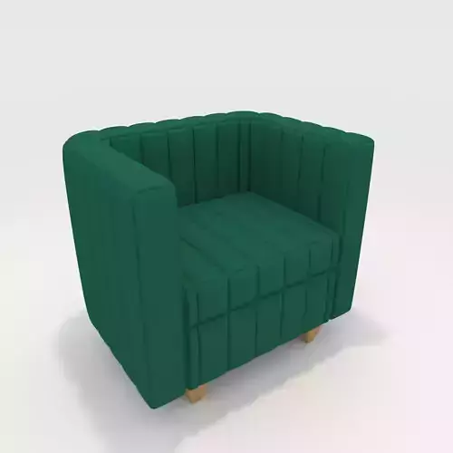 Sofa 1 Seater 3 3D model