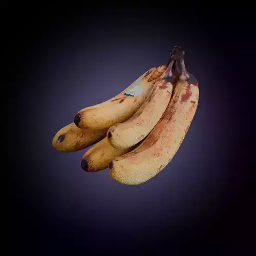 Bunch of bananas 3D model Bunch of bananas 3D model