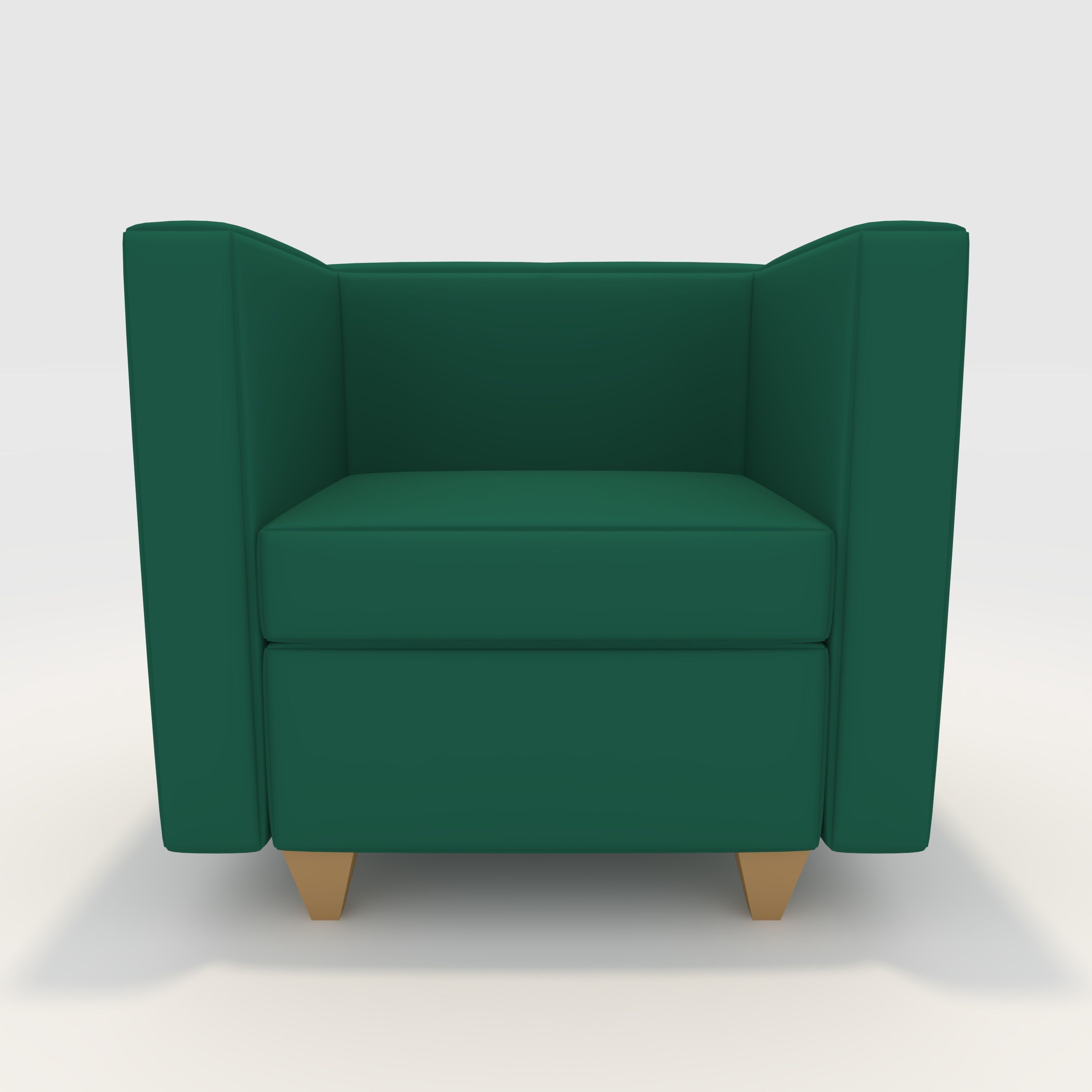 Sofa 1 Seater 4 3D model_8