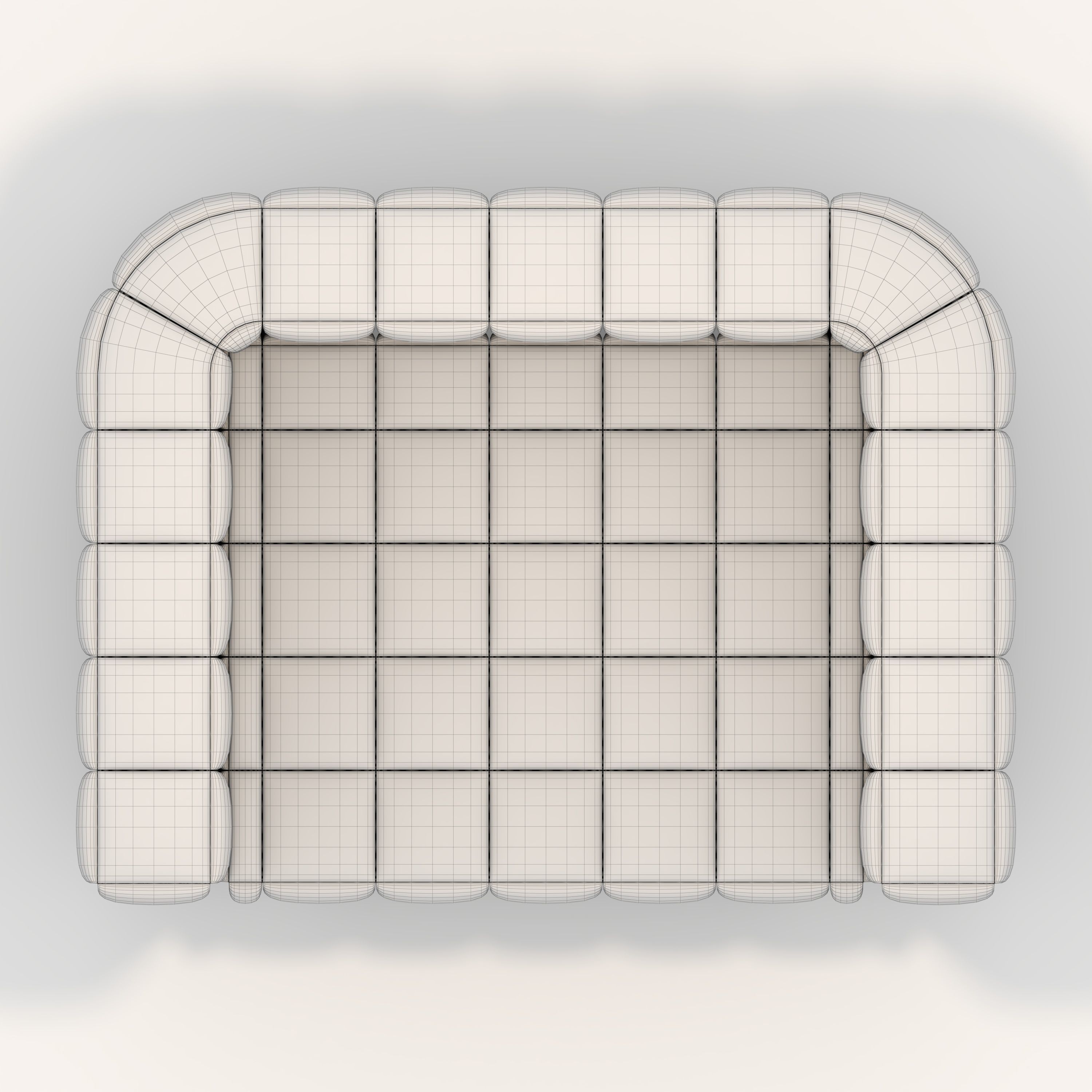 Sofa 1 Seater 7 3D model_13