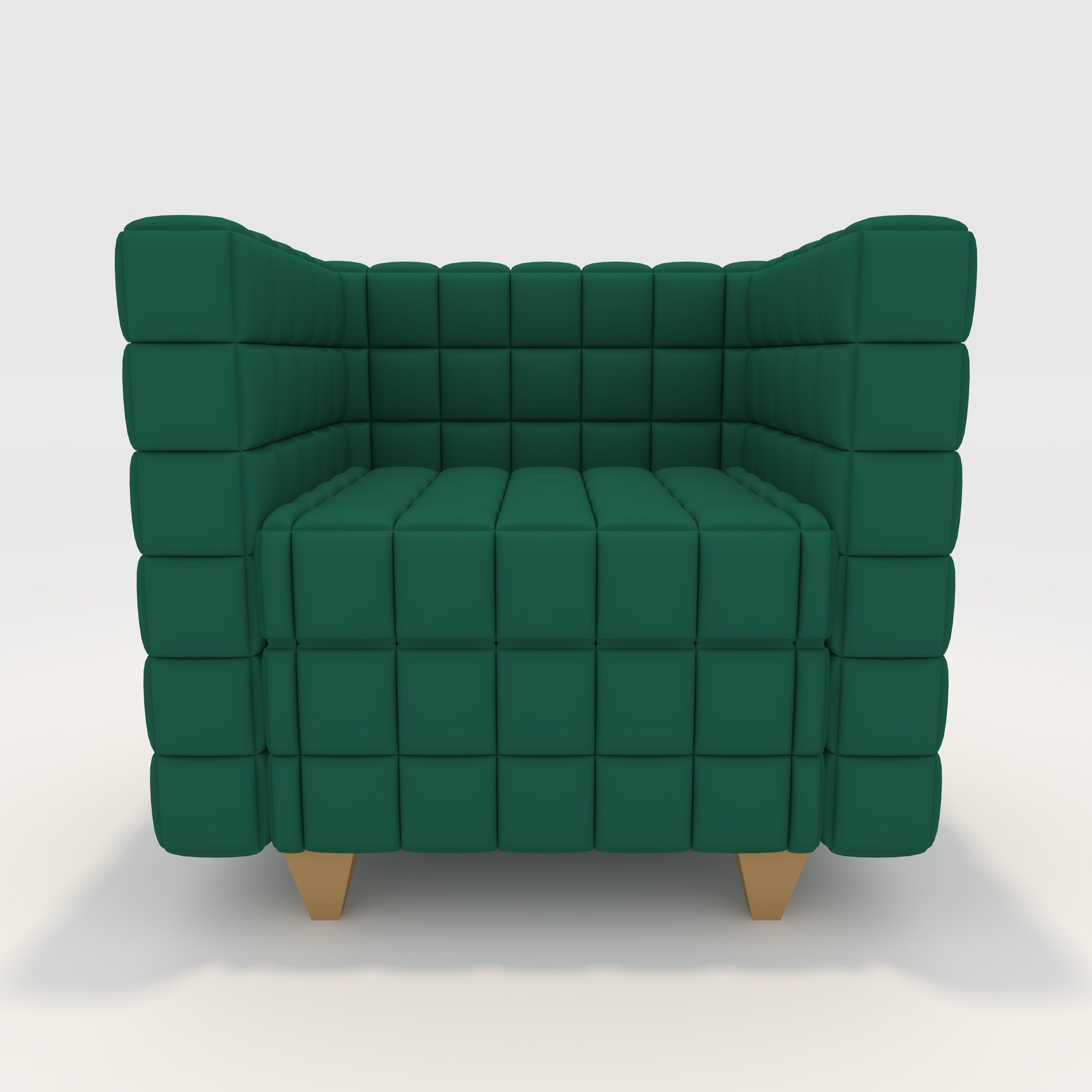 Sofa 1 Seater 7 3D model_8