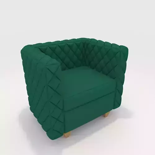 Sofa 1 Seater 8 3D model