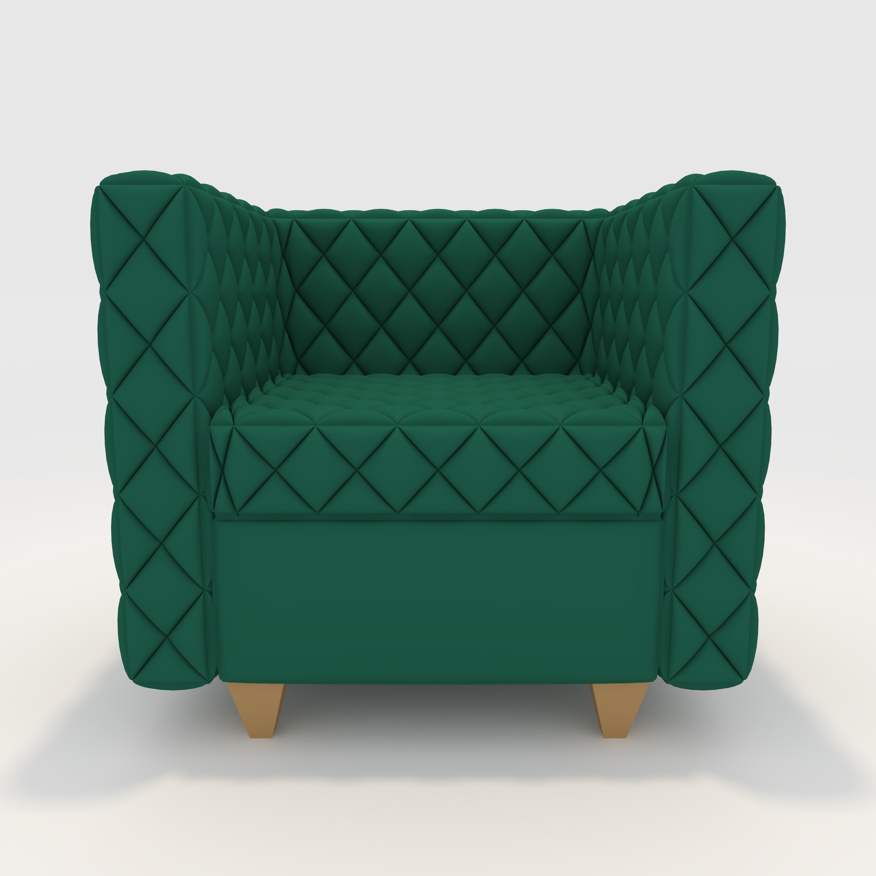 Sofa 1 Seater 9 3D model_8