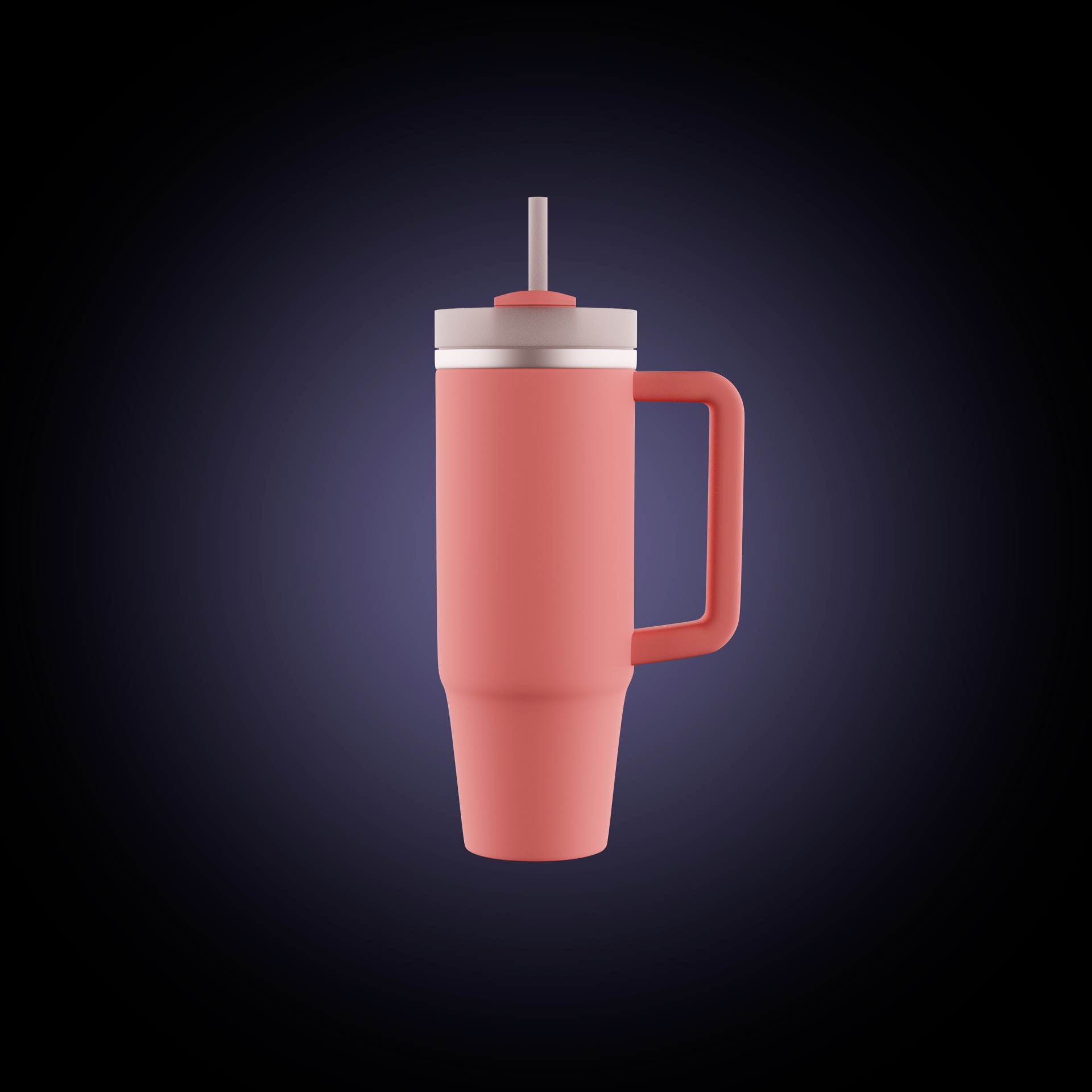 Stanley Quencher 3D model_2