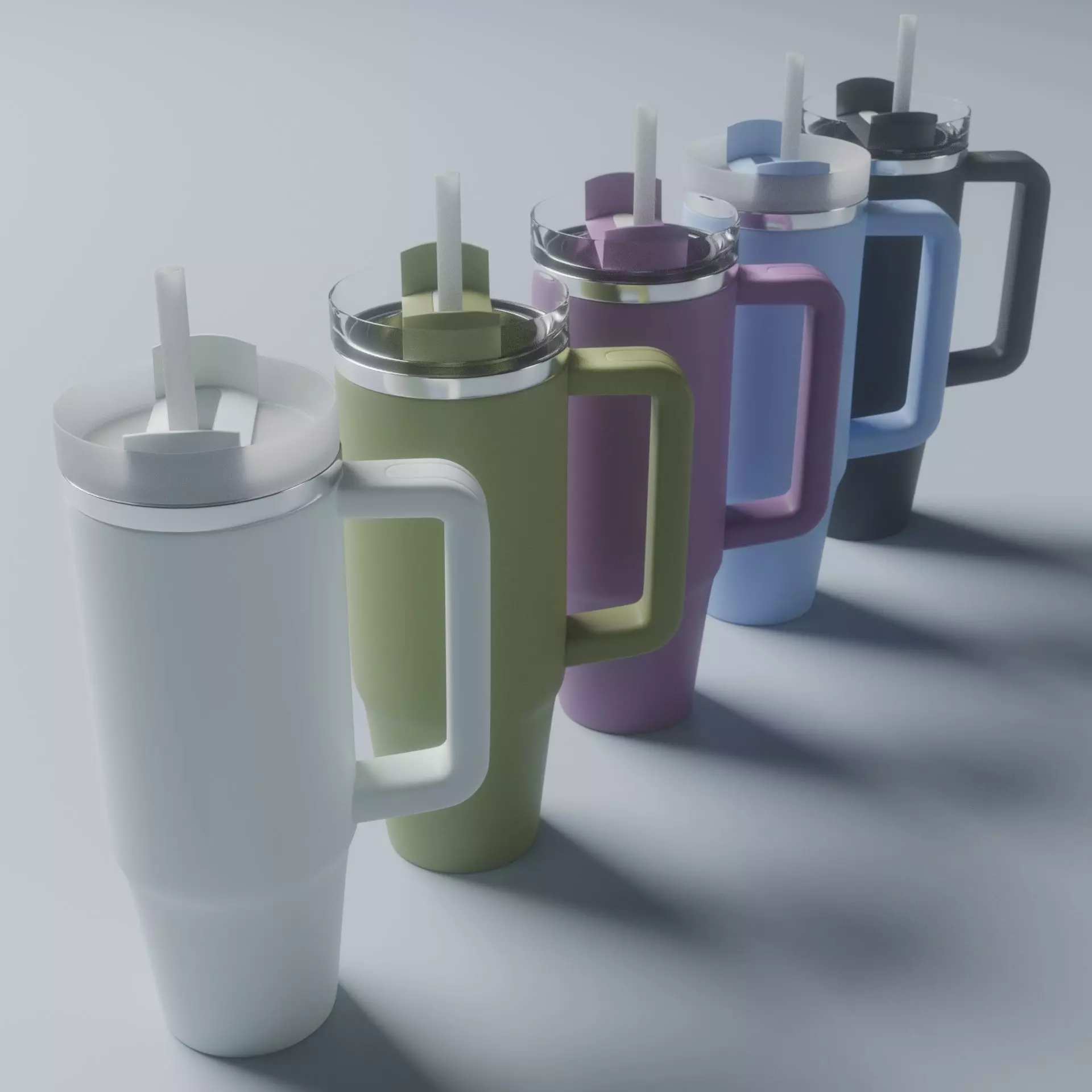 Stanley Quencher 3D model_0