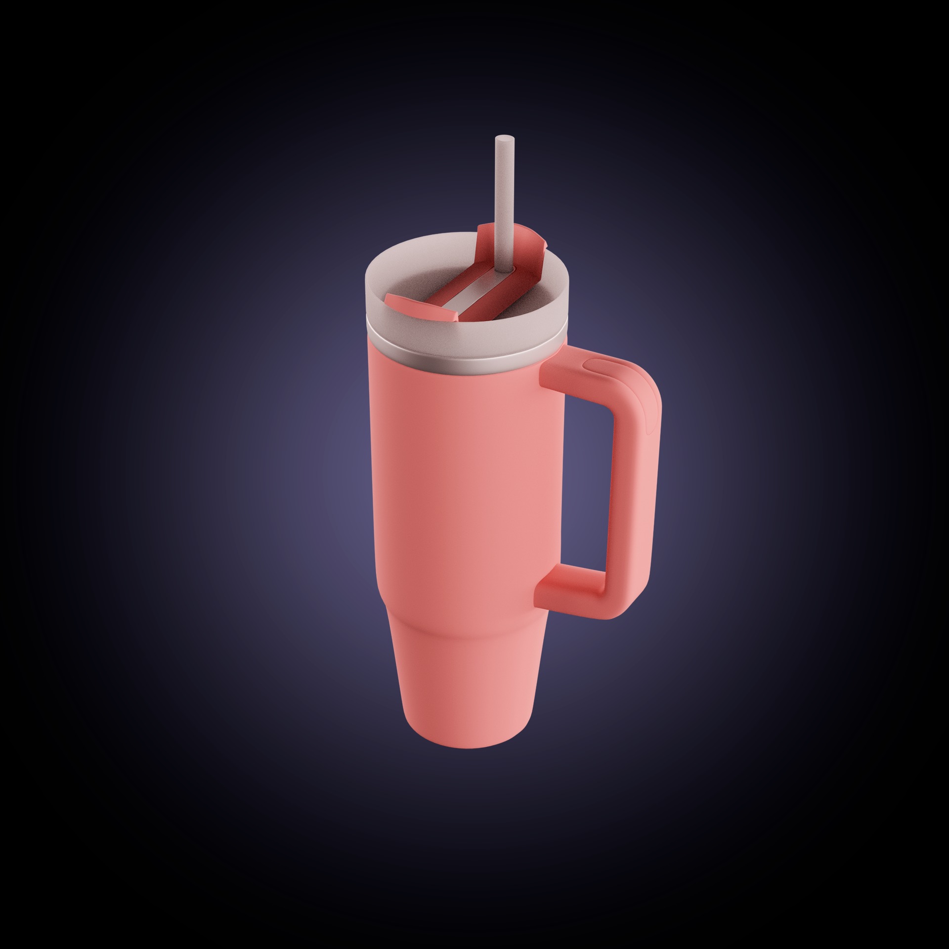 Stanley Quencher 3D model_4