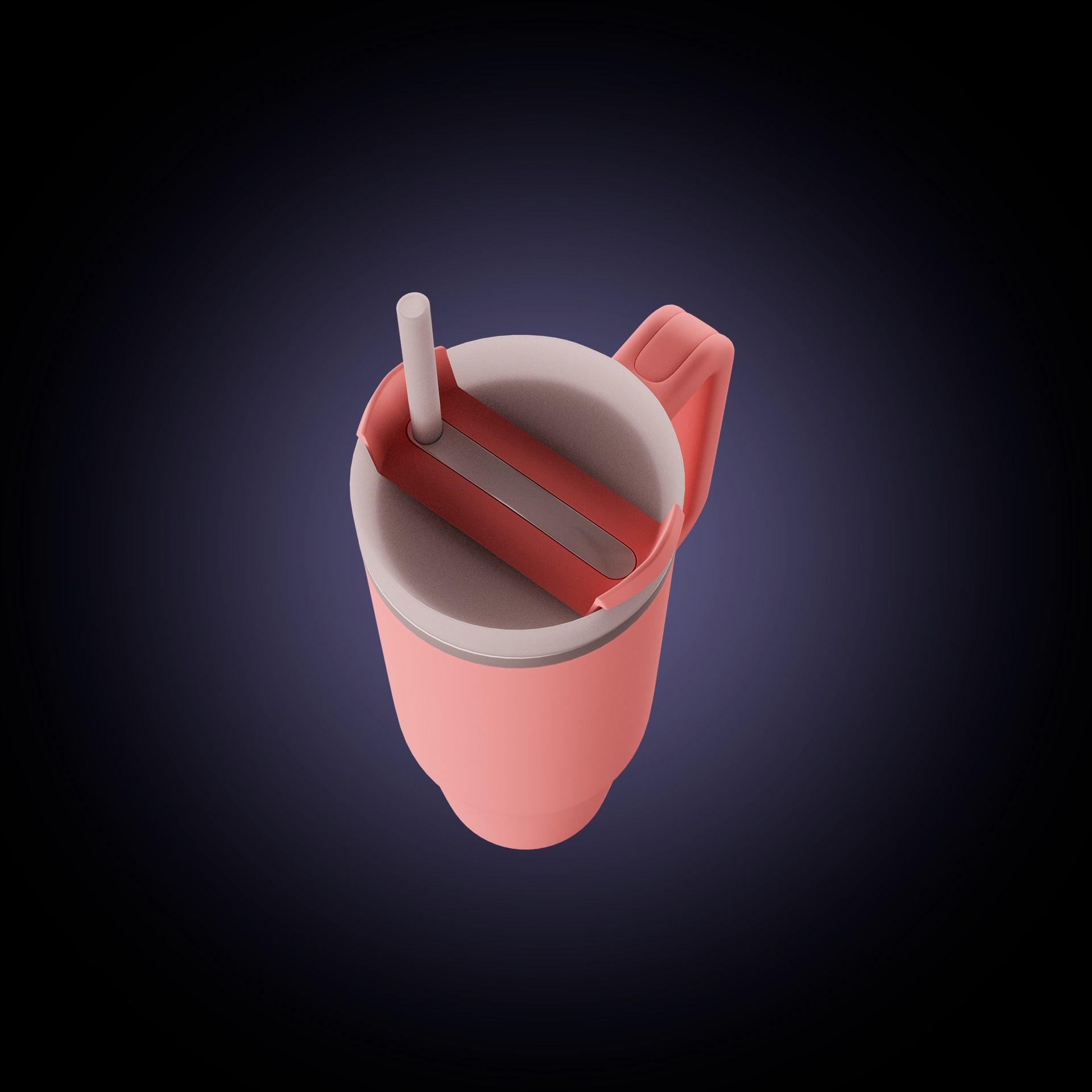 Stanley Quencher 3D model_3