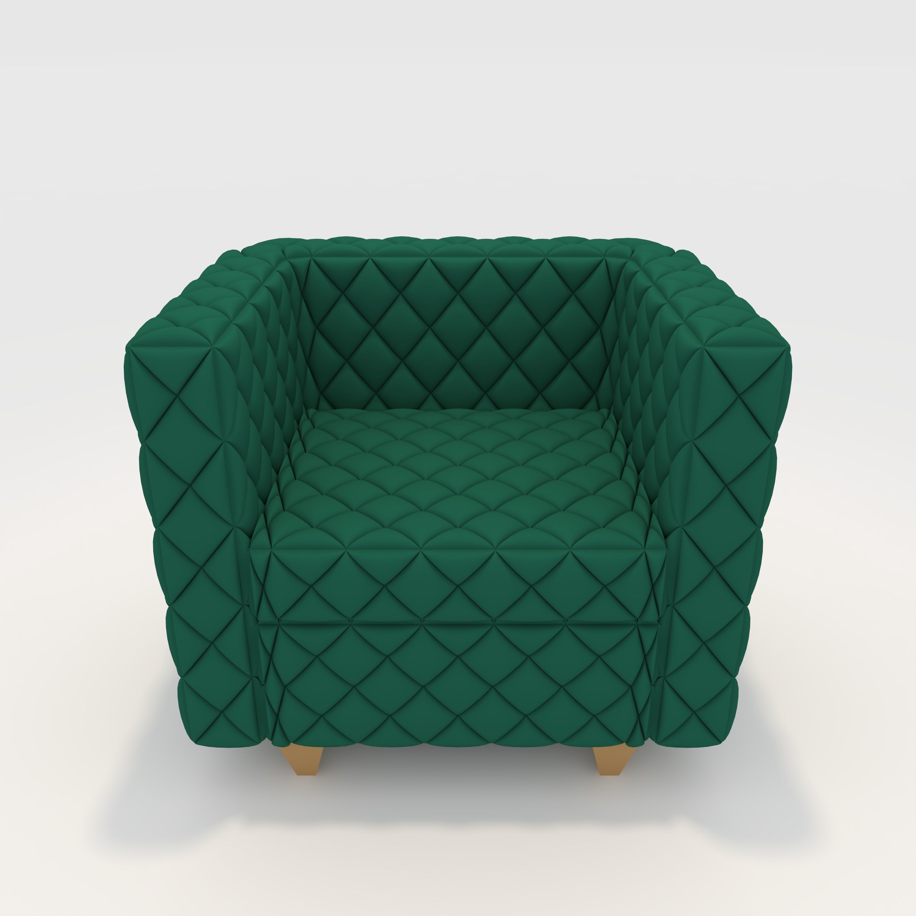 Sofa 1 Seater 10 3D model_2