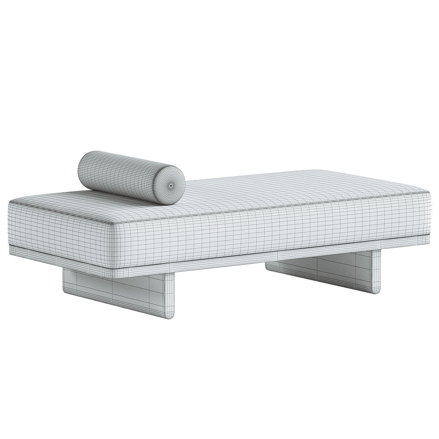 Carl Hansen BM0865 Daybed 3D model_3